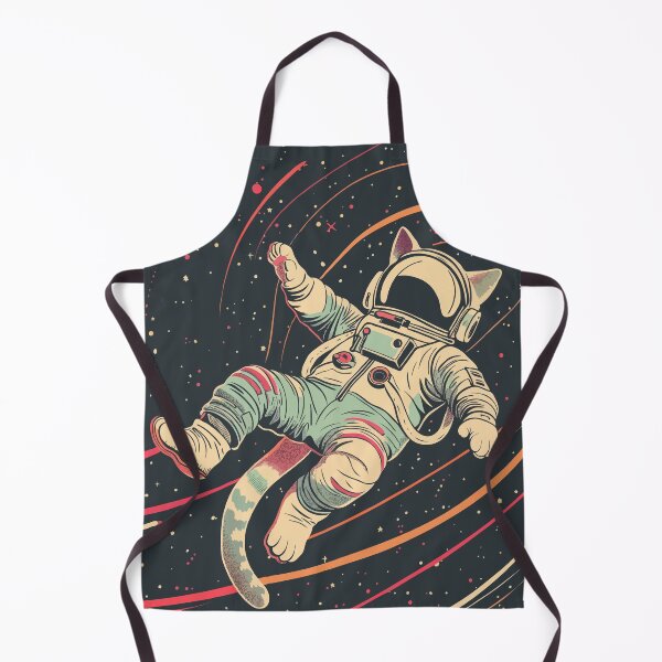 Item preview, Kitty In Space / Astronaut Cat Print designed and sold by Thehatinthecat.