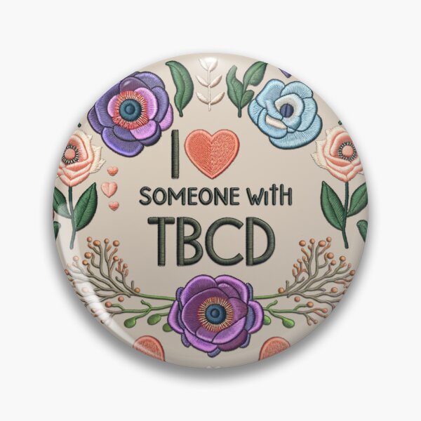 Item preview, I Heart Someone with TBCD Faux Embroidery Granny Print designed and sold by TheTBCDProject.