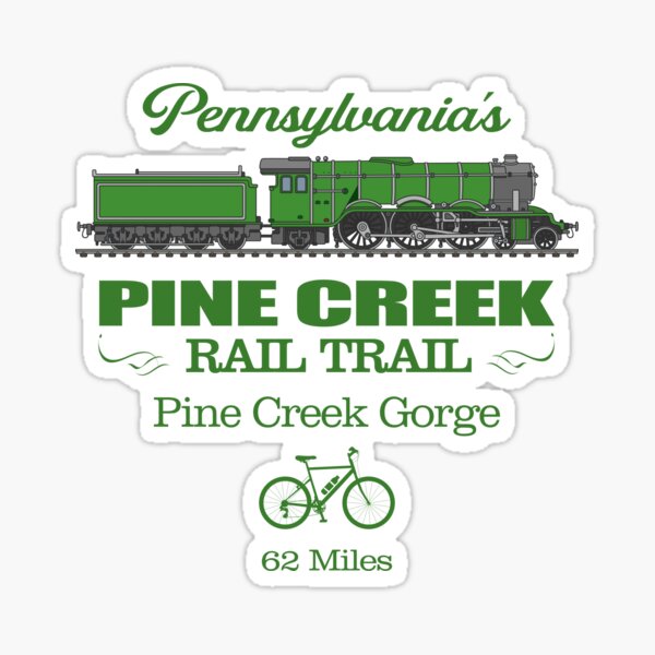 Item preview, Pine Creek Rail Trail (RT2) designed and sold by curranmorgan.