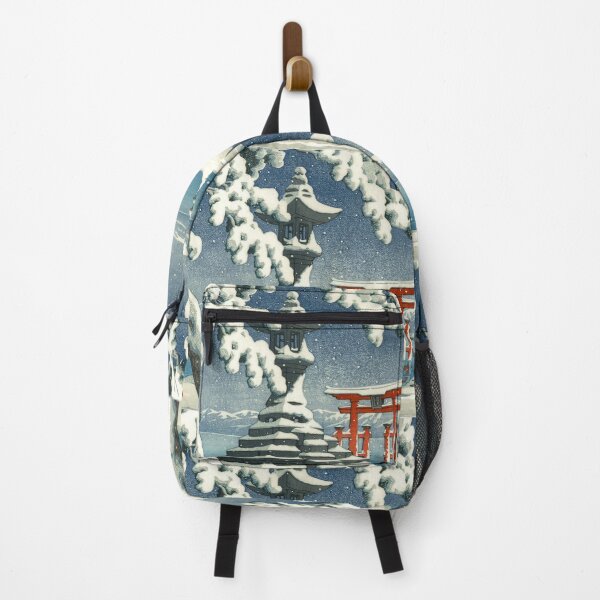 Item preview, Snow at Itsukushima Hasui Kawase designed and sold by TeeARTHY.