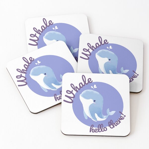 Item preview, Whale, hello there designed and sold by Petalette.