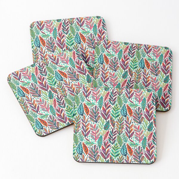 Item preview, Cute Crayon Tropical Flower Pattern designed and sold by AlwaysBeColoring.