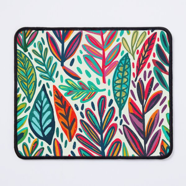 Item preview, Cute Crayon Tropical Flower Pattern Version 2 designed and sold by AlwaysBeColoring.