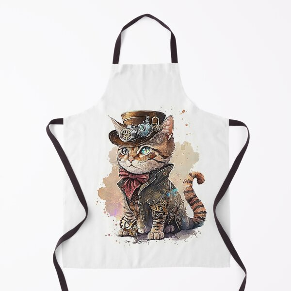 Item preview, Steampunk Cat 9 designed and sold by Made-by-Gus.