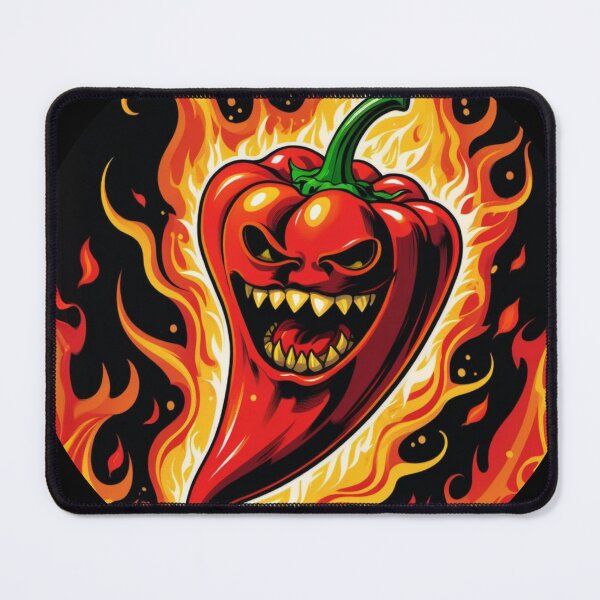 Item preview, Chili Pepper Madness Fiery Hot Burning Mean Evil Fire Spicy designed and sold by Lindaco.