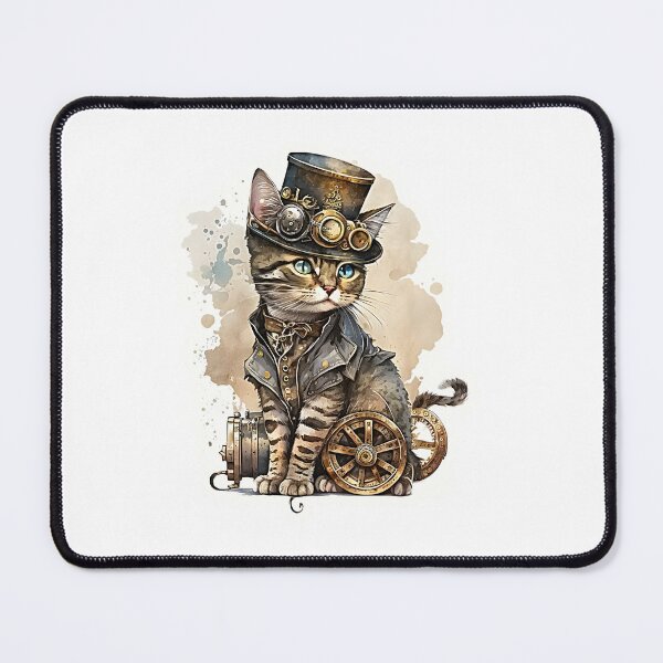 Item preview, Steampunk Cat 10 designed and sold by Made-by-Gus.