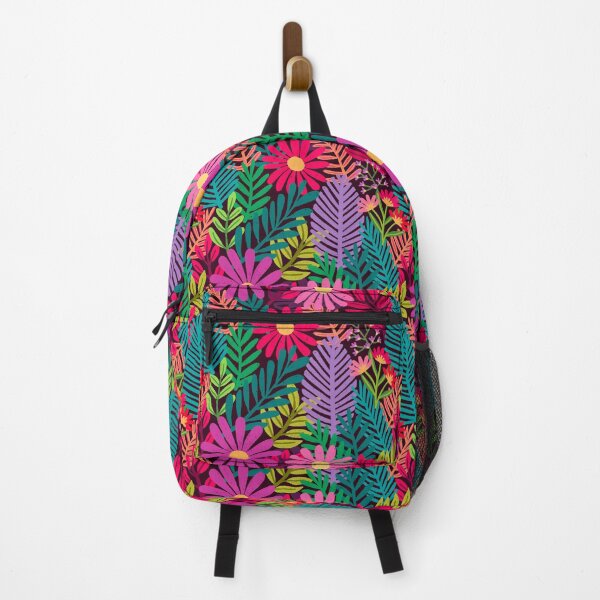 Item preview, Bold Tropical Jungle Flower Pattern designed and sold by AlwaysBeColoring.
