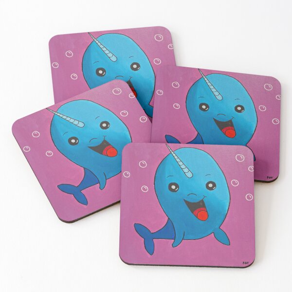 Item preview, Blue Narwhal designed and sold by naiveartbymax.