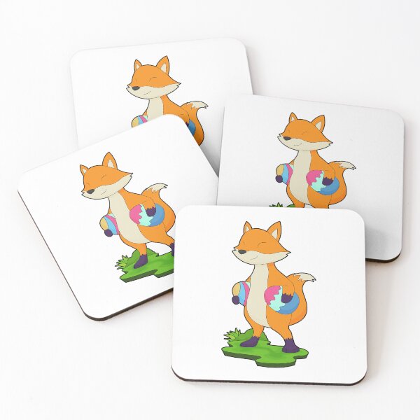 Aperçu de l'œuvre Fox Easter Easter Eggs créée et vendue par Snabdesign84.
