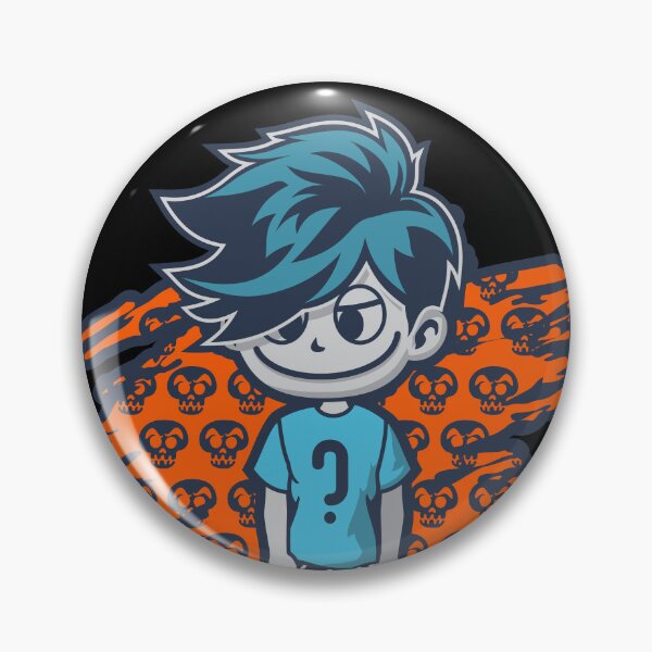 Item preview, Cute Emo Guy with Skulls designed and sold by Geek-O-MNL.