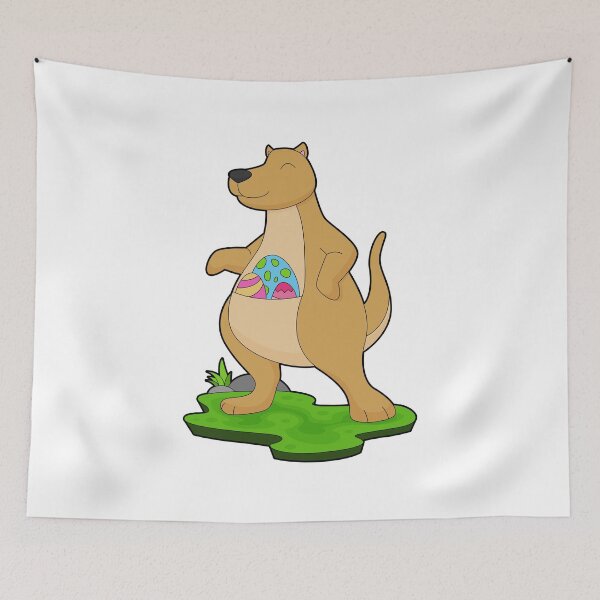 Item preview, Kangaroo Easter Easter egg designed and sold by Snabdesign84.