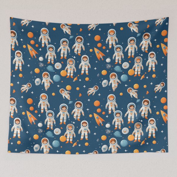 Item preview, Astronauts pattern designed and sold by Working-Woman.