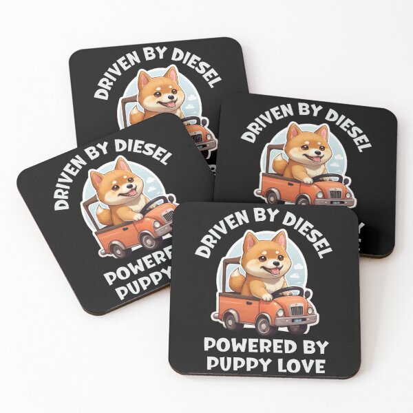 Item preview, Driven by Diesel, Powered by Puppy love t-shirt designed and sold by THISisIT-eshop.