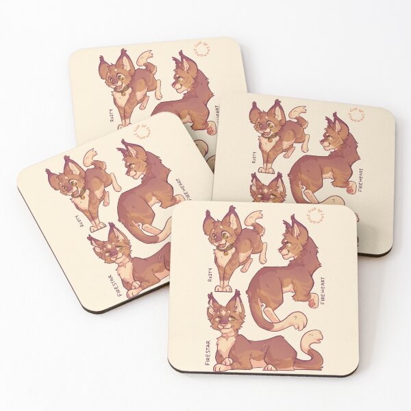 Item preview, Battle Cats - Rusty, Fireheart, Firestar  designed and sold by CupOfChamomile.