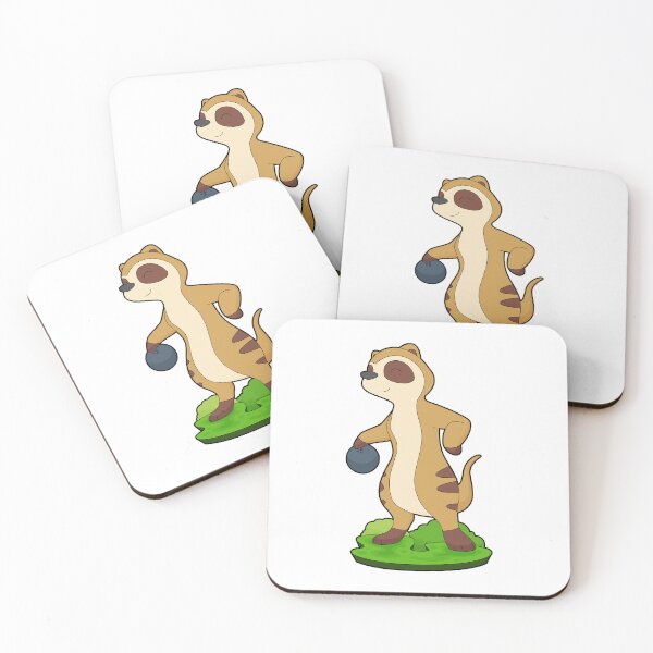 Item preview, Meerkat Bowling Bowling ball designed and sold by Snabdesign84.