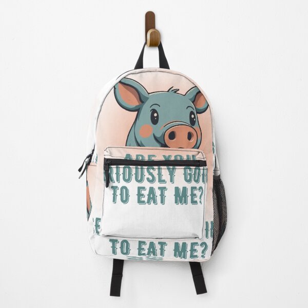 Item preview, Vegan, cute pig, piggy designed and sold by Tajdi.