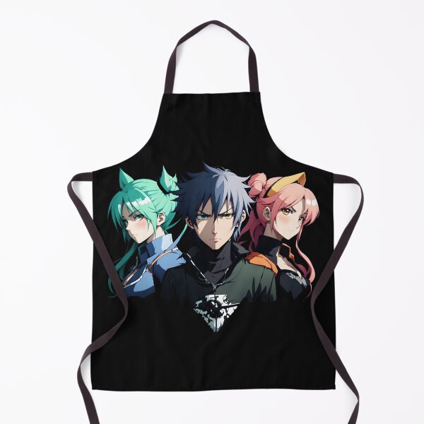 Artikelvorschau, Ein Mann und zwei Mädchen im Anime-Stil. entworfen und verkauft von Sopilka.