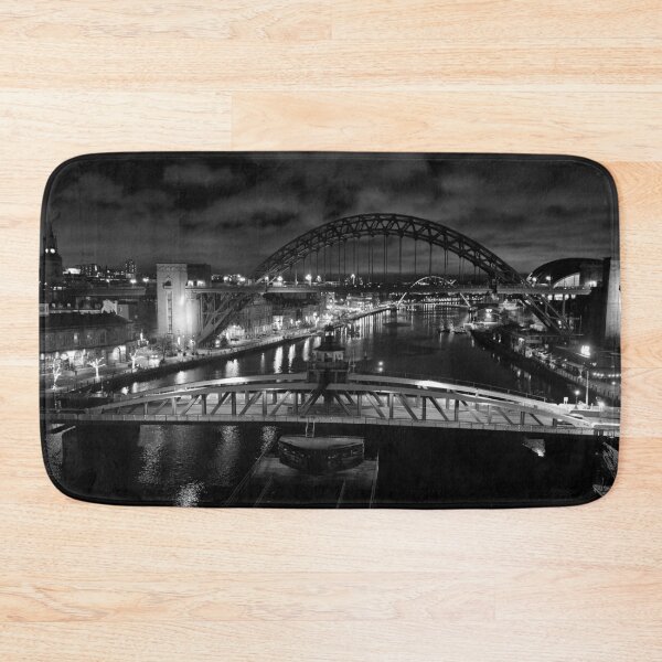 Item preview, River Tyne in Black and White designed and sold by Violaman.