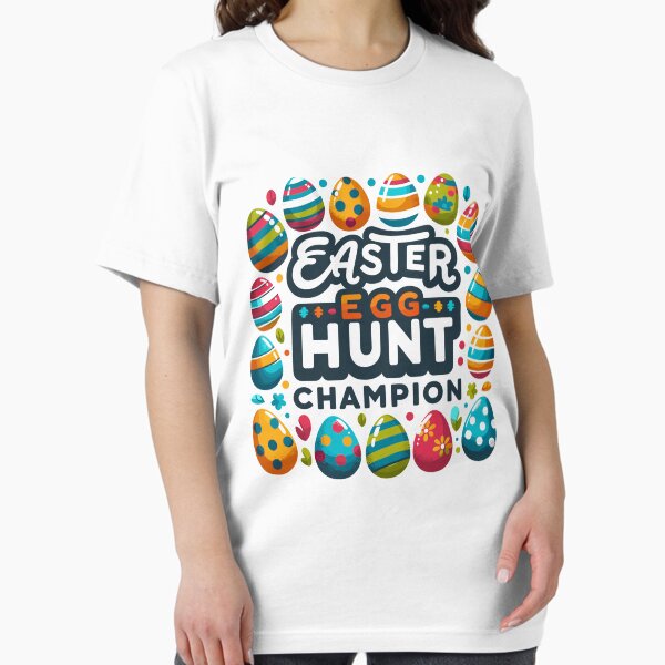 Item preview, Ultimate Easter Egg Hunt Champion designed and sold by Quirky Shirts.
