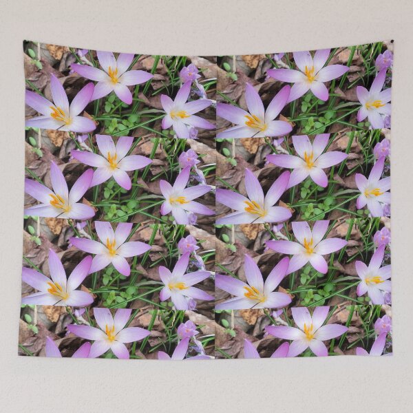 Item preview, Spring in Poland and violet crocuses designed and sold by lusiakotowska.