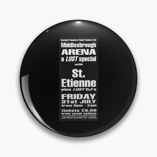 Item preview, St Etienne Flyer Middlesbrough Arena designed and sold by Logo-A-GoGo.