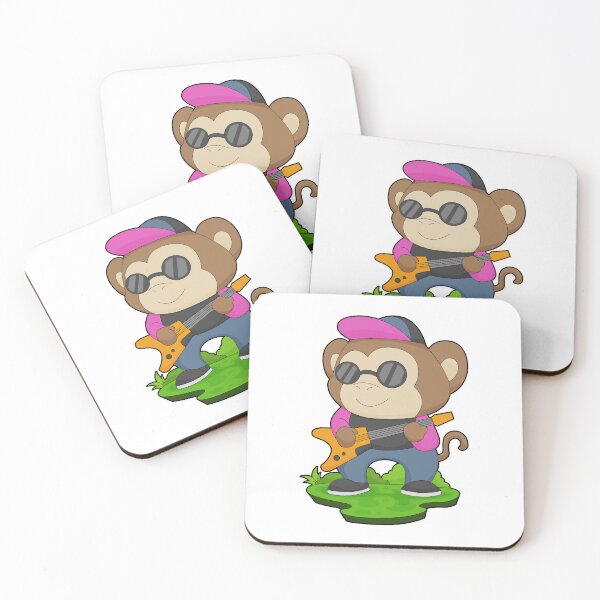 Item preview, Monkey Musician Guitar Music designed and sold by Snabdesign84.