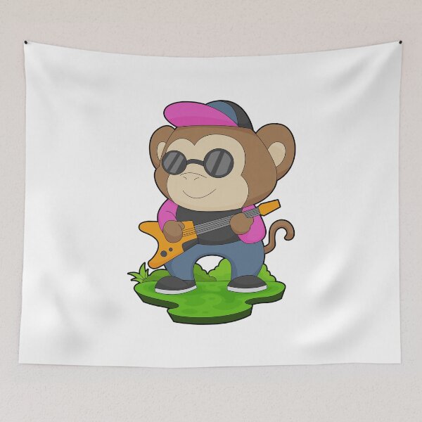 Item preview, Monkey Musician Guitar Music designed and sold by Snabdesign84.