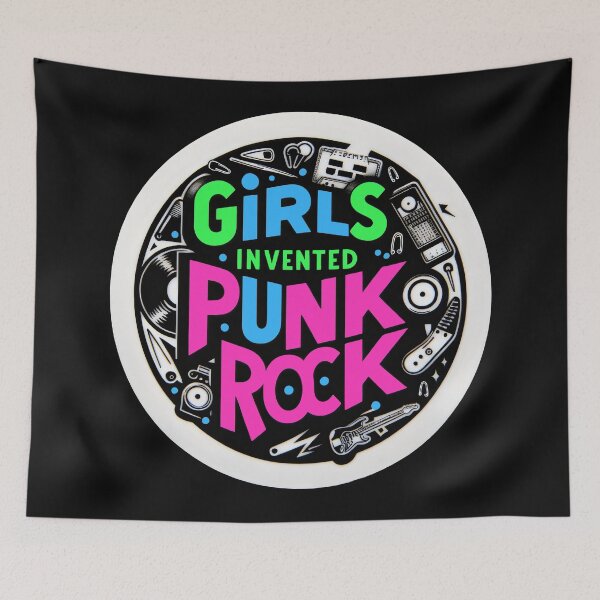 Item preview, girls invented punk rock designed and sold by Truck Stop One.