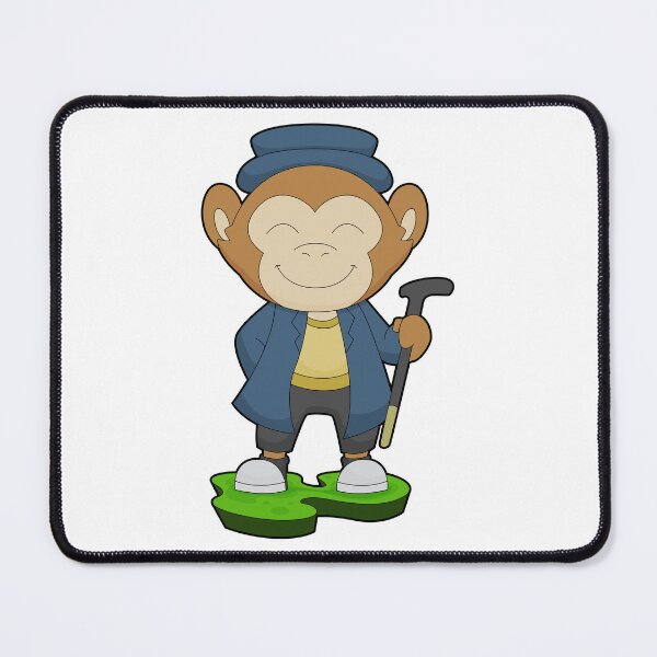 Item preview, Monkey Retiree Walking stick designed and sold by Snabdesign84.