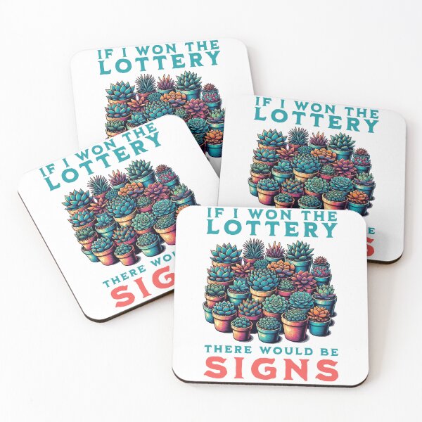 Item preview, If I Won The Lottery, There Would Be Signs - Succulent Lover designed and sold by PenultDesign.