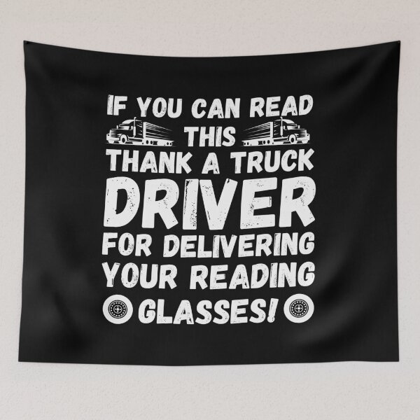 Item preview, If you can read this truck driver t-shirt designed and sold by THISisIT-eshop.