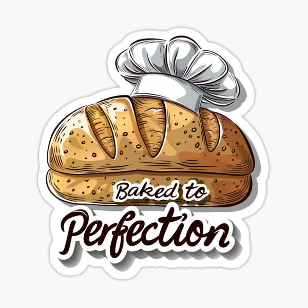 Vista previa del artículo con la obra «Chef's Touch: masa madre horneada a la perfección», diseñado y vendido por Liseri.