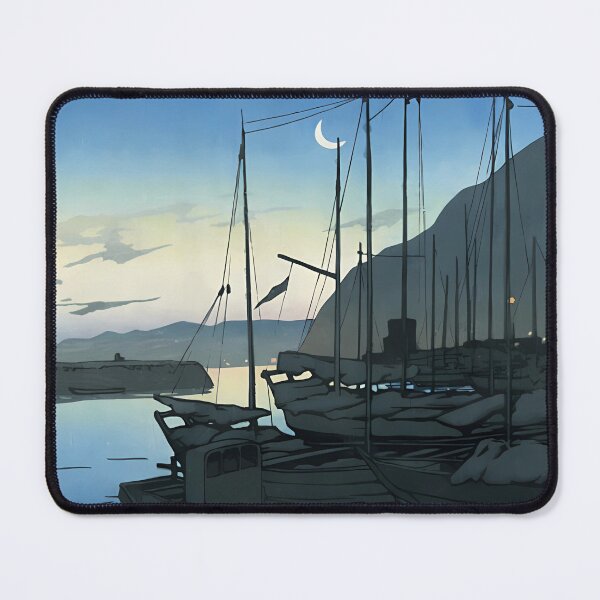 Item preview, Dawn at Beppu - Souvenirs of Travel - Kawase Hasui designed and sold by EmeraldeaArt.