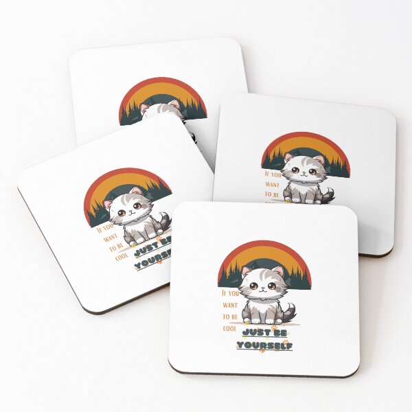 Item preview, cool-motivational-if you want to be cool, be yourself designed and sold by Shop2s.