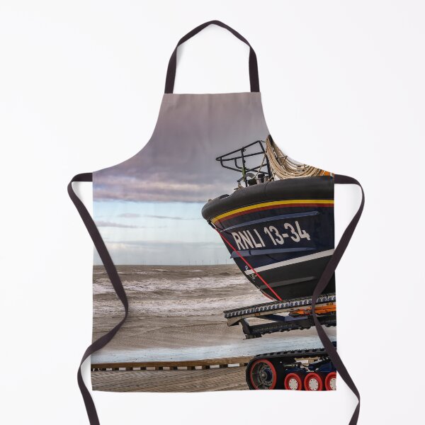 Item preview, Launching Of A Lifeboat Rhyl designed and sold by AJEvans.