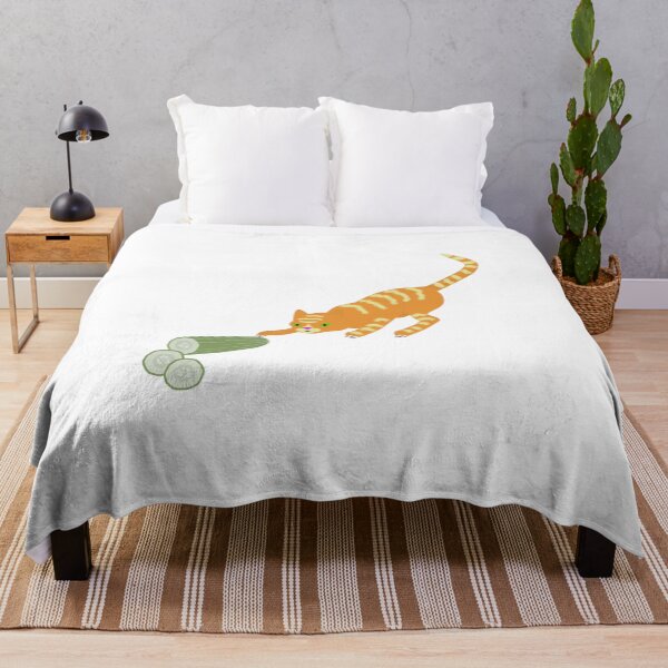 Item preview, cat and cucumber designed and sold by JK-motivation.