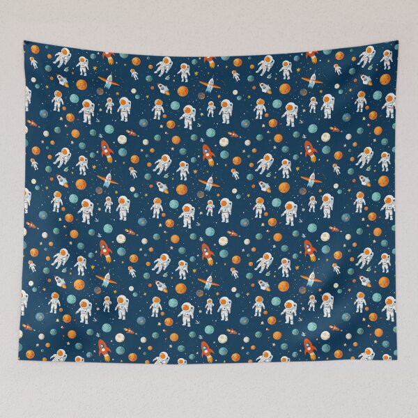 Item preview, Astronauts pattern designed and sold by Working-Woman.