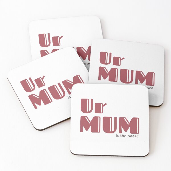 Item preview, Ur Mum Is The Beast designed and sold by Omegastyle.