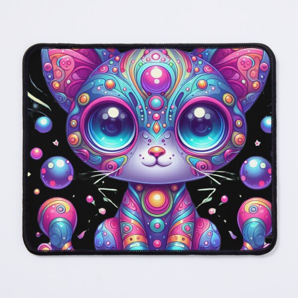 Item preview, Colorful Extraterrestrial Charm: Cute Cat Avatar designed and sold by JL-PhoneCases.