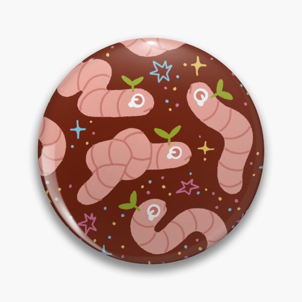 Item preview, Silly Little Worms (Dark Version) designed and sold by aoyuna.