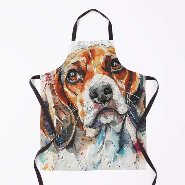 Item preview, Beagle Water Paint Drawing designed and sold by CatsAndDogs-TF.