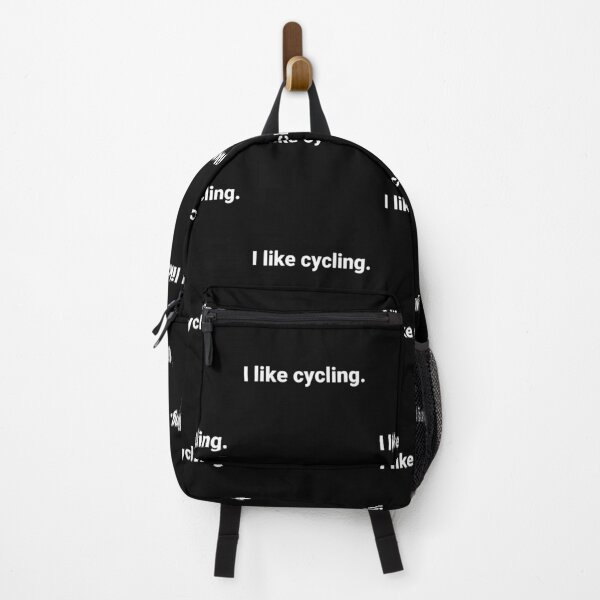 Item preview, I like cycling. designed and sold by Text-based T-Shirts and Gifts.