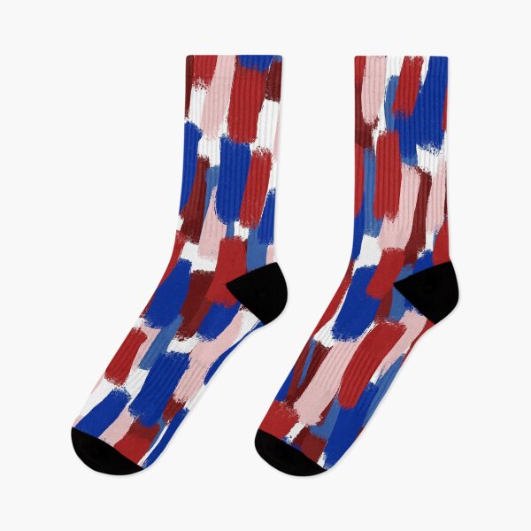Item preview, Abstract,Blue and Red, Brush Stroke Effect designed and sold by OneThreeSix.