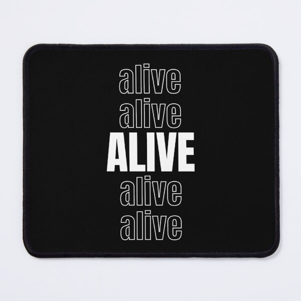 Item preview, Alive (repeating words) designed and sold by ByDesign61.