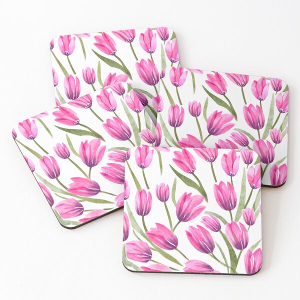 Item preview, Pink Tulips in the Wind designed and sold by JZDezignsz.