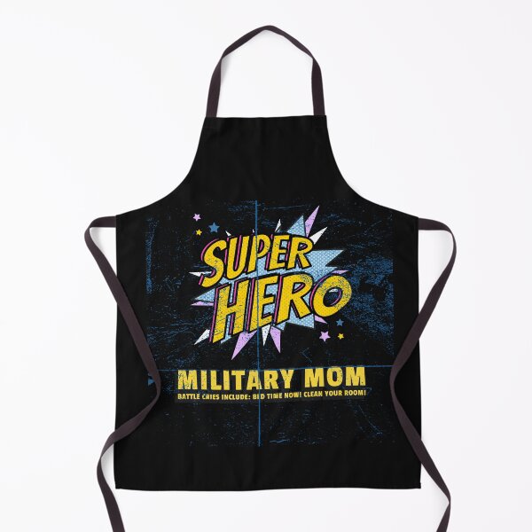Item preview, Cute Super Hero Military Mom - Battle Cries Include: Bed Time Now, and Clean Your Room! designed and sold by NeaftyFinds.