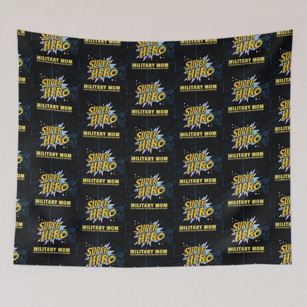 Item preview, Cute Super Hero Military Mom - Battle Cries Include: Bed Time Now, and Clean Your Room! designed and sold by NeaftyFinds.