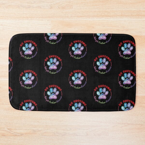 Item preview, Be awesome stay pawsome designed and sold by marfanna.