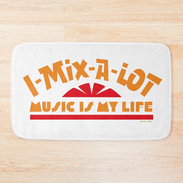 Item preview, I mix a lot - music is my life - colour designed and sold by studioochee03.