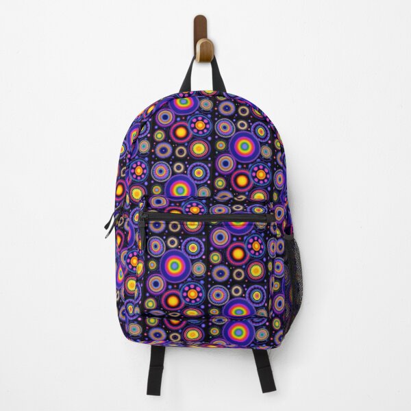 Item preview, Vintage Colorful Trippy Psychedelic Moon Art designed and sold by TheDarkWardrobe.